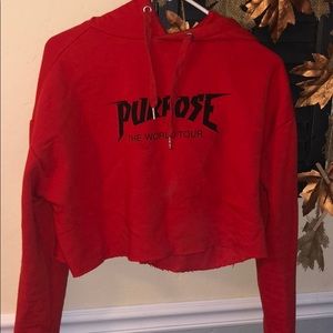 Purpose Tour crop sweater